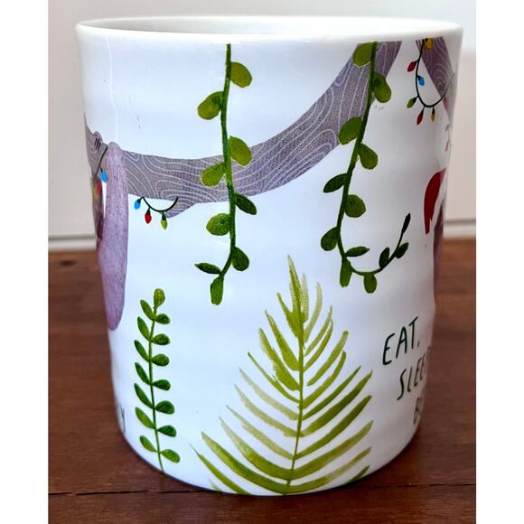 Prima Design -Cute Sloth- Eat, Sleep, and Be Merry Christmas Holiday Mug Cup - Picture 2 of 8